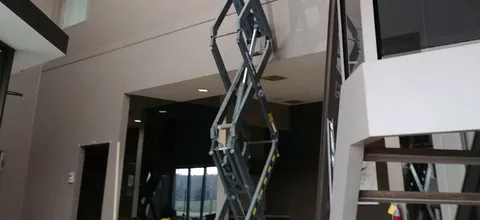 Crew working at height from a lift